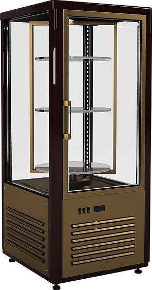 Витрина кондитерская Carboma R120Cвр Люкс