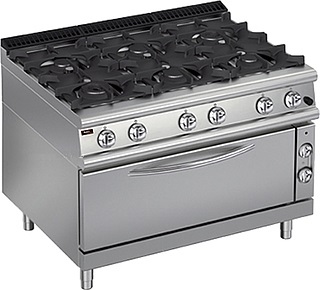 Плита газовая 700 серии Apach Chef Line LRG127FG PLUS