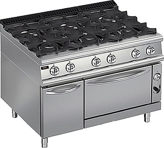 Плита газовая 700 серии Apach Chef Line LRG127FGCS