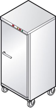 Шкаф тепловой Emainox мобильный С20GR