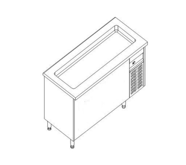 Прилавок для холодных блюд Kovinastroj (Kogast) SR140В