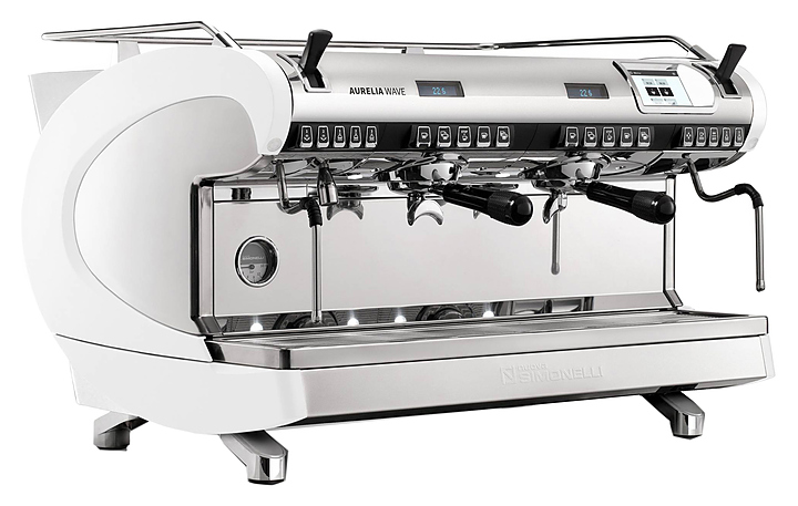 Кофемашина Nuova Simonelli Aurelia WAVE T3 2 Gr Easy Cream 380 В white