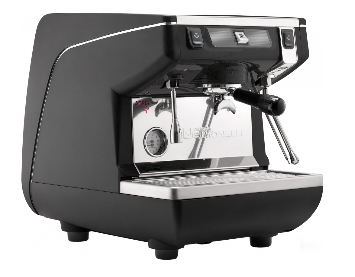 Кофемашина Nuova Simonelli Appia Life 1Gr S black высокая группа