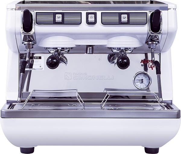 Кофемашина Nuova Simonelli Appia Life Compact 2 Gr S white высокие группы, экономайзер