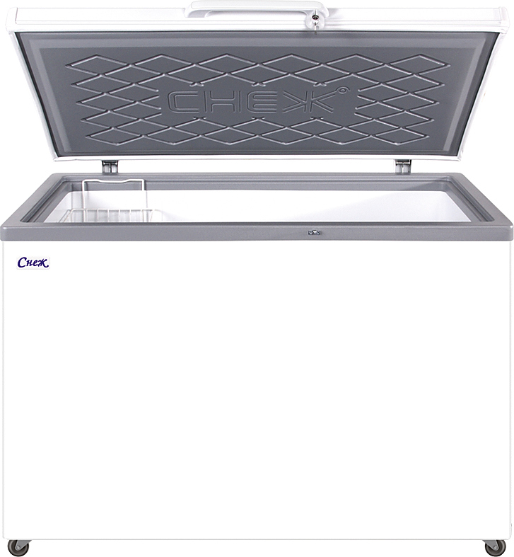 Ларь морозильный Снеж МЛК-400 нерж. крышка