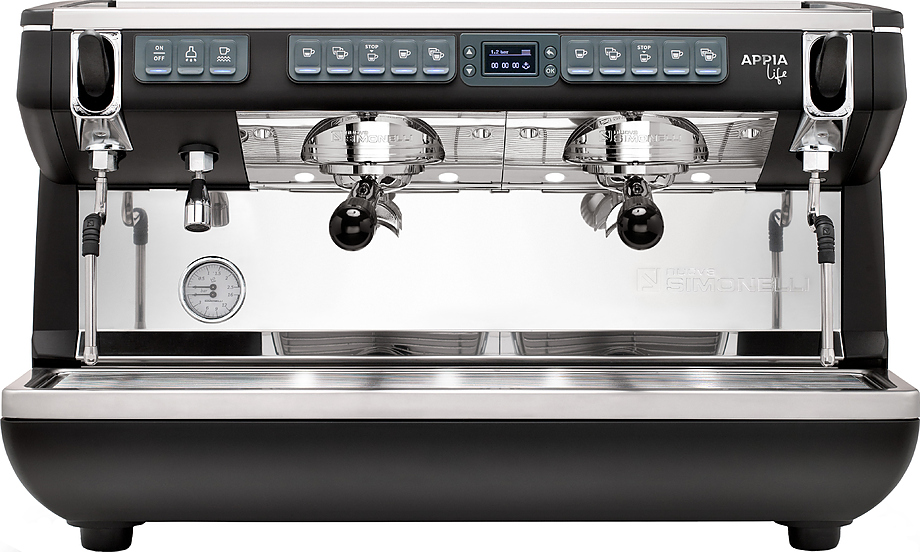 Кофемашина Nuova Simonelli Appia Life XT 2Gr V black высокие группы