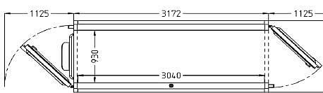 Шкаф расстоечный  Pavailler  CF 68 3 TPS 60X80 2 двери 3 тележки