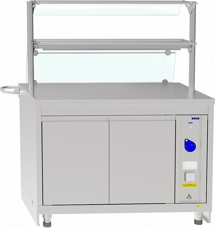 Прилавок-витрина тепловой Abat ПВТ-70Х-07