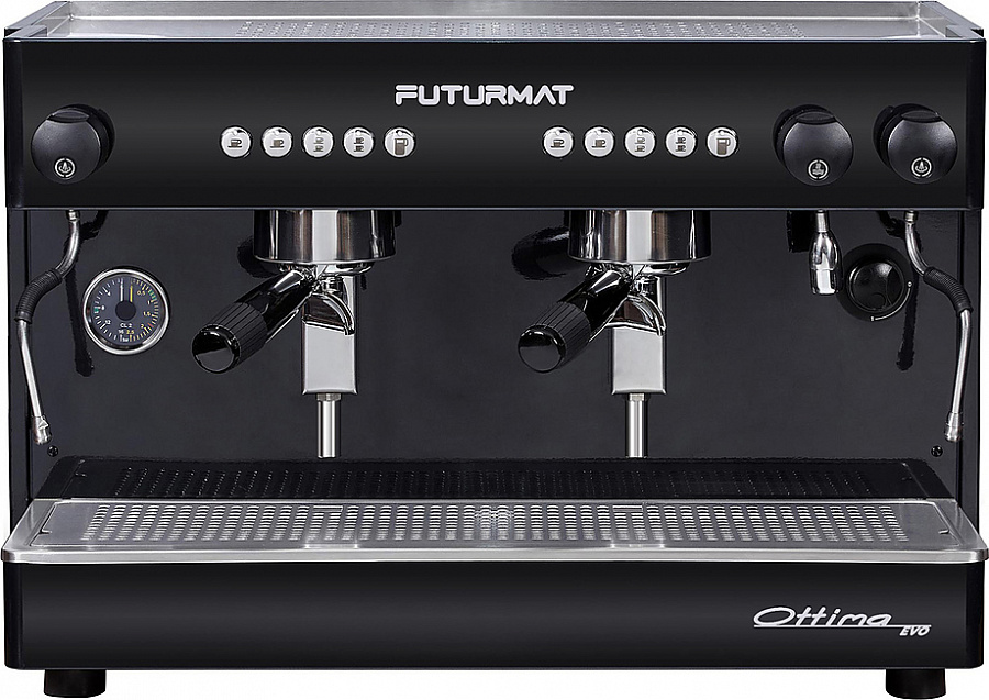 Кофемашина Quality Espresso Futurmat Ottima Evo Tall Elec black