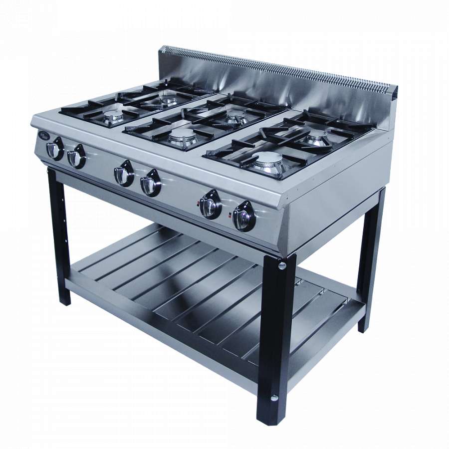 Плита газовая Grill Master Ф6ПГ/800 на подставке